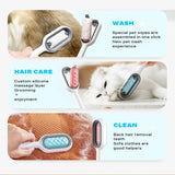 4 in 1 multifunctional pet hair cleaning depilatory comb - Front View