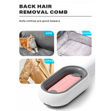 4 in 1 multifunctional pet hair cleaning depilatory comb - Side View
