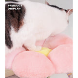 Tulip Cat Tree Tower Scratching Post Scratcher Kitten Play Condo House - Rear View