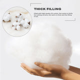 Luxury Round Pouf Tatami Cushion Meditation Floor Mat with Handle - Low Angle