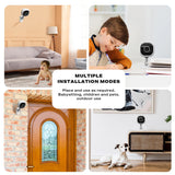 1080P HD WIFI Security Smart IP Camera Wireless Home CCTV System Indoor Monitor - Front View