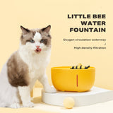 Pet Water Fountain Cat Dog Automatic Electric Sensor Drink Dispenser Filter - Front View
