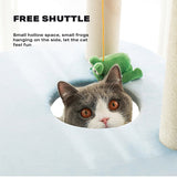 Farm cat climbing frame cat litter cat scratching post cat tree - Close-Up Angle