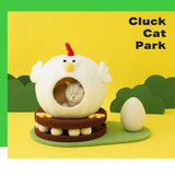 Cat Bed Pet Cave Bed Soft Cat House Cosy Tent Cat Nest Bed Warm Cat Cave Sleepin - Front View