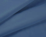 1000TC Double Size Bed Soft Flat & Fitted Sheet Set Greyish Blue
