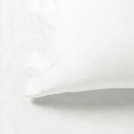 1000TC Ultra Soft King Size Bed White Flat & Fitted Sheet Set