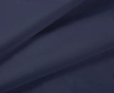 1000TC Ultra Soft King Size Bed Midnight Blue Flat & Fitted Sheet Set - Front View