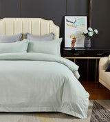 Tailored Super Soft Quilt Cover Set - Queen Size - Side View