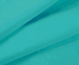 1000TC Ultra Soft Fitted Sheet & Pillowcase Set - Single Size Bed - Teal - Front View
