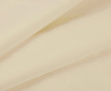 1000TC Ultra Soft Fitted Sheet & Pillowcase Set - Single Size Bed - Beige - Front View