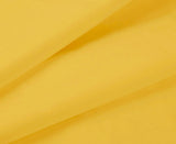 1000TC Ultra Soft Fitted Sheet & Pillowcase Set - Single Size Bed - Yellow - Front View