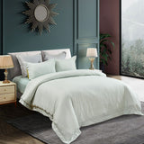Tailored Super Soft Quilt Cover Set - Super King Size - Front View