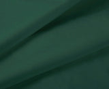 1000TC Ultra Soft Super King Size Bed Dark Green Flat & Fitted Sheet Set - Front View