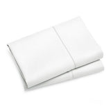1000TC Premium Ultra Soft King size Pillowcases 2-Pack - White - Side View