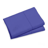 1000TC Premium Ultra Soft King size Pillowcases 2-Pack - Royal Blue - Side View