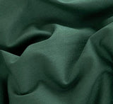 1000TC Reversible King Size Green and Grey Duvet Quilt Cover Set - Front View