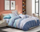 Danya Double Size Quilt/Duvet Cover Set - Front View