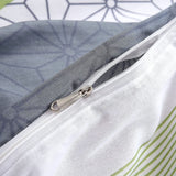 Dexter King Size Duvet Quilt Cover Set - Side View