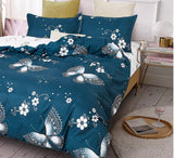 Ditmerr King Size Quilt/Duvet Cover Set - Front View