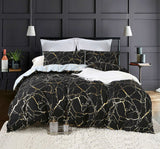 Adana Reversible King Size Bed Quilt/Duvet Cover Set