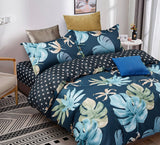 Leaves Queen Size Quilt/Duvet Cover Set - Front View