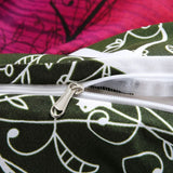 Rainbow Tree Single Size Quilt/Duvet Cover Set - Top-Down View