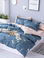 Floral Super King Size Duvet Quilt Cover Set