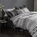 Tugo Reversible Super King Size Quilt/Duvet Cover Set - Side View