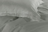 1000TC Tailored Super King Size Grey Duvet Quilt Cover Set