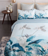 Tropical Quilt Cover Set - King Size - Side View