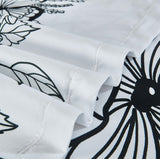 Viene Floral Quilt Cover Set - Queen Size - 45-Degree Angle