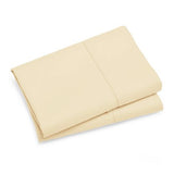 1000TC Premium Ultra Soft Standrad size Pillowcases 2-Pack - Yellow Cream - Side View