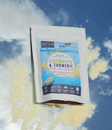 Electrolyte Powder & 95% Pure Organic Curcumin - Lemon Flavour, 250g - Close-Up Angle