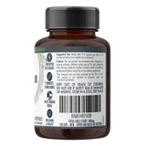Fossil Shell Flour Capsules (vegan)- Food Grade Diatomaceous Earth 120 caps - Low Angle