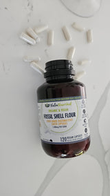 Fossil Shell Flour Capsules (vegan)- Food Grade Diatomaceous Earth 120 caps - Extra Image
