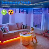 Waterproof 12V RGB 5M 3528 300 LED Strips Lights 44 Keys Controller - Front View