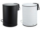 3L Soft Close Pedal Bin White - Front View