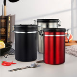 1.2L Storage Container with Spoon - Front View