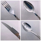 Hoffner 24pcs Premium Cutlery Set - Front View