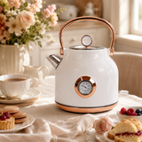 1.7L Electric Water Kettle White - Front View