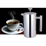 French Press Coffee Maker 1000m - Close-Up Angle