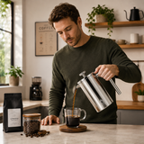 French Press Coffee Maker 350ml - Front View