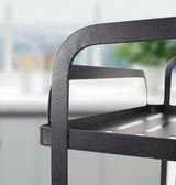 Magnetic Kitchen Fridge Storage Rack Single Layer - Front View