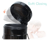 12L Soft Closing Pedal Bin Mint - Side View