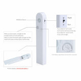 Motion Sensor LED Strip Light 3m cool white - Side View