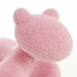 Lamb Stool Chair Pink - Close-Up Angle