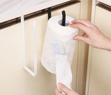 Paper Roll Holder Under Cabinet Black - 45-Degree Angle
