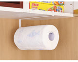 Paper Roll Holder Under Cabinet White - Front View