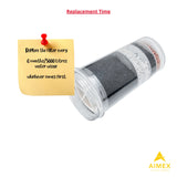 16 Litre Bench top Filter with 3 Fluoride Reduction Filters - 45-Degree Angle