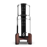 Phoenix Gravity Teak Wood Stand for Gravity water filter Systems - 12L - Top-Down View